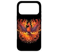 Carcasa para iPhone 17 Pro MAX Phoenix Eagle Renacido Nuevo Comienzo Llamas Bajo Sol Simbólico