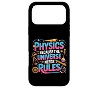 Carcasa para iPhone 17 Pro MAX Physics Because The Universe Needs Rules Ciencia |-