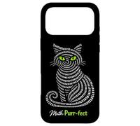 Carcasa para iPhone 17 Pro MAX Pi Day Math Purr-FECT Cat 3.14 Profesor de Ciencias Matemáticas