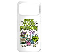 Carcasa para iPhone 17 Pro MAX Pick Your Poison, Funny Halloween Men Women