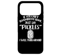 Carcasa para iPhone 17 Pro MAX Pickle Merch - Bonito diseño Divertido para Amantes de los pepinillos