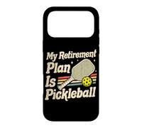 Carcasa para iPhone 17 Pro MAX Pickleball es mi Plan de jubilación Pickle Ball Jugadores