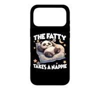 Carcasa para iPhone 17 Pro MAX Pijama de Panda el Panda Gordo Toma una Siesta por la mañana