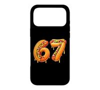 Carcasa para iPhone 17 Pro MAX Pijama Divertido de 67 Six Seven Meme para niños y niños