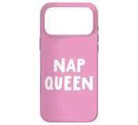 Carcasa para iPhone 17 Pro MAX Pijama Divertido para Dormir con Reina para Dormir y Dormir