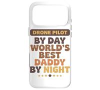 Carcasa para iPhone 17 Pro MAX Piloto De Drones De Día Mejor Papá del Mundo De Noche Día