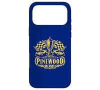 Carcasa para iPhone 17 Pro MAX Pinewood Derby Cub Scouts Checkered Flag Racing Trophy Logo