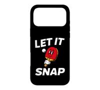 Carcasa para iPhone 17 Pro MAX Ping Pong Table Tennis Let It Snap Retro Paddle