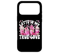 Carcasa para iPhone 17 Pro MAX Pink Latte Mug Set True Love For Women Valentines Coffee