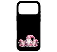 Carcasa para iPhone 17 Pro MAX Pink Santa Gnomes In Christmas Family Outfits For Xmas