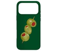 Carcasa para iPhone 17 Pro MAX Pintura Verde Martini Oliva Gourmet Verano