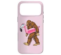 Carcasa para iPhone 17 Pro MAX Piscina Fiesta Bigfoot Flamingo Men Women Sasquatch Pink Float