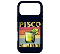 Carcasa para iPhone 17 Pro MAX Pisco Soothes My Soul Funny Retro Perú & Chile Alcohol