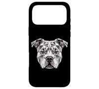Carcasa para iPhone 17 Pro MAX Pitbull Bulldog Pittie Perro American Pit Bull Terrier