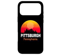 Carcasa para iPhone 17 Pro MAX Pittsburgh Pennsylvania State USA Vintage Sunset City