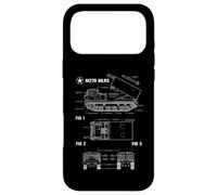Carcasa para iPhone 17 Pro MAX Plano del Sistema de Lanzamiento múltiple de Cohetes MLRS