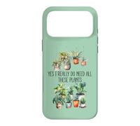 Carcasa para iPhone 17 Pro MAX Plant Lady Yes I Really Do Need All These Plants Plant Lover