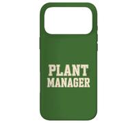 Carcasa para iPhone 17 Pro MAX Plant Manager, Funny Plant Lover, Gardening Humor