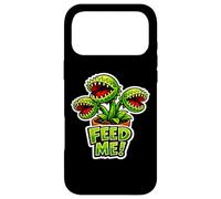 Carcasa para iPhone 17 Pro MAX Planta carnívora ¡Aliméntame! Venus Trampa para Moscas Carnívoro Divertido