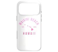 Carcasa para iPhone 17 Pro MAX Playa Waikiki, Honolulú, Hawái, Islas Hawaianas Antiguas
