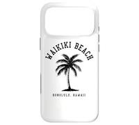 Carcasa para iPhone 17 Pro MAX Playa Waikiki, Honolulú, Hawái, Islas Hawaianas Antiguas