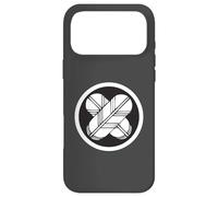 Carcasa para iPhone 17 Pro MAX Plumas Kamon japonesas Takanoha no Mon