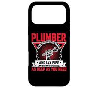 Carcasa para iPhone 17 Pro MAX Plumber We Get Wet Have Big Snakes and Lay Pipe As Big As