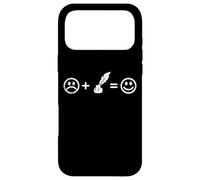 Carcasa para iPhone 17 Pro MAX Poesía Hace Feliz Divertido Poema Amante Escritor Poeta Arte