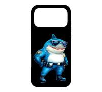 Carcasa para iPhone 17 Pro MAX Policía Tiburón