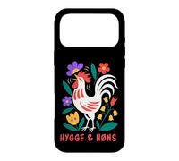 Carcasa para iPhone 17 Pro MAX Pollos de Patio Trasero Hygge Arte Popular Gallo