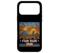 Carcasa para iPhone 17 Pro MAX Pompeya Fun Run 79 AD Funny Volcano Geología Parodia