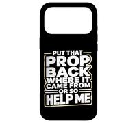 Carcasa para iPhone 17 Pro MAX Ponga Ese Equipo de Teatro de Gerente de Backstage