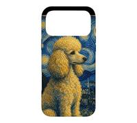 Carcasa para iPhone 17 Pro MAX Poodle Starry Sky Van Gogh Style Sky Hombres Mujeres Perro Mamá