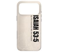 Carcasa para iPhone 17 Pro MAX por Sus heridas Somos sanados Isaías 53:5