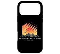 Carcasa para iPhone 17 Pro MAX por Sus Rayas Somos Sanados Isaías 53:5 - Biblia Religiosa