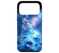 Carcasa para iPhone 17 Pro MAX Portador de Agua de Acuario Celestial en Azul cósmico