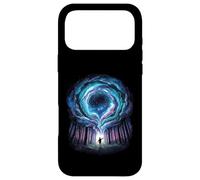 Carcasa para iPhone 17 Pro MAX Portal cósmico de Enchanted Woods Celestial Wonder Stargazer