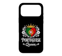 Carcasa para iPhone 17 Pro MAX Portuguese Queen Portugal Flag Proud Portuguese Woman