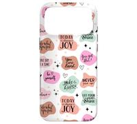 Carcasa para iPhone 17 Pro MAX Positive Affirmations Daily Inspiration Motivational Quotes
