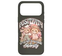 Carcasa para iPhone 17 Pro MAX Positivity is The Art of Blooming in Adversity Teddy Bears