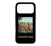 Carcasa para iPhone 17 Pro MAX Póster de Viaje del Templo de Tailandia de Chiang MAI