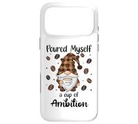 Carcasa para iPhone 17 Pro MAX Poured Myself a Cup of Ambition Mug GNOME Coffee Drinking
