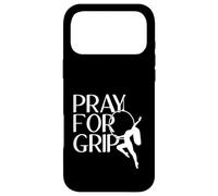 Carcasa para iPhone 17 Pro MAX Pray For Grip - Aro para Antena de Amor, Regalo de Yoga aéreo