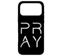 Carcasa para iPhone 17 Pro MAX Pray God Jesus Christ Faith Prayer Religious Christian