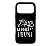 Carcasa para iPhone 17 Pro MAX Pray Wait Trust