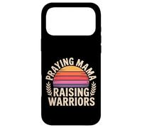 Carcasa para iPhone 17 Pro MAX Praying Mama Raising Warriors Faith Maternidad Madre |-