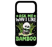 Carcasa para iPhone 17 Pro MAX Pregúntame por qué me Gusta el bambú