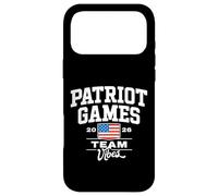 Carcasa para iPhone 17 Pro MAX Preppy Universitario de los Patriot Games 2026