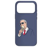 Carcasa para iPhone 17 Pro MAX President Joe Biden Comer Helado Gafas de Sol Funny Meme