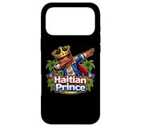 Carcasa para iPhone 17 Pro MAX Príncipe haitiano Dabbing Día de la Bandera de Haití Orgullosos Niños